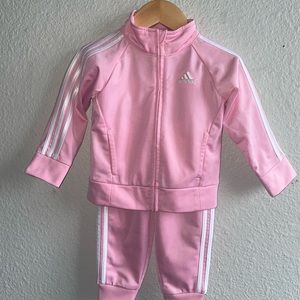 Pink Adidas Tracksuit for Toddler